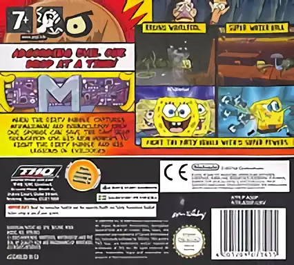 Image n° 2 - boxback : SpongeBob SquarePants - The Yellow Avenger